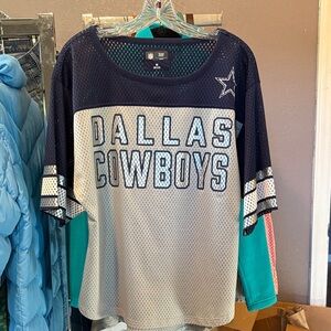 NFL Dallas Cowboys Jersey - Navy and Gray